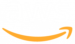 AWS logo - White & Yellow - 2026